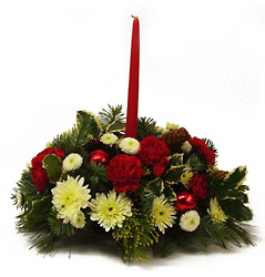 Christmas Cheer Centerpiece from Twigs Flowers and Gifs in Yerington, NV