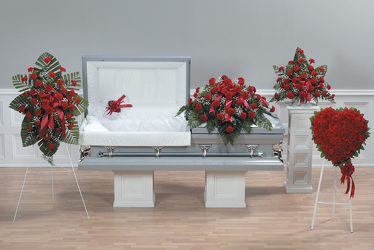 Classic Red Carnations