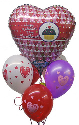 Singing Valentine Balloon Bouquet from Twigs Flowers and Gifs in Yerington, NV