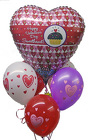 Singing Valentine Balloon Bouquet