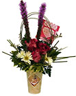 'Heart's' and Flowers for Mom