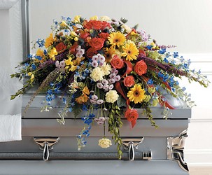 Traditional Casket Spray from Twigs Flowers and Gifs in Yerington, NV