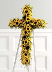  Sunflower Cross from Twigs Flowers and Gifs in Yerington, NV