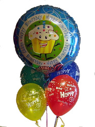 Singing Mylar Balloon Bouquet