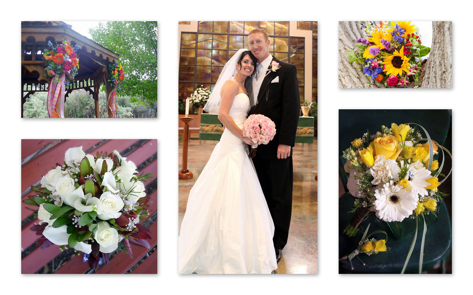 Wedding flowers from Twigs, Yerington area wedding florist