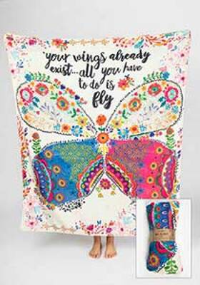 Butterfly Tapestry Blanket