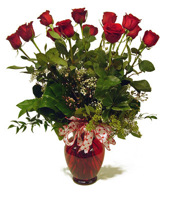 Classic Valentine Red Roses