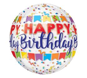 Birthday Orbz Balloon from Twigs Flowers and Gifs in Yerington, NV