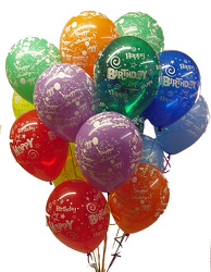 Printed Happy Birthday Balloons from Twigs Flowers and Gifs in Yerington, NV