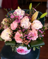 White Confetti Roses from Twigs Flowers and Gifs in Yerington, NV