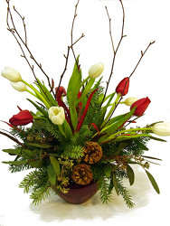 Winter Tulips from Twigs Flowers and Gifs in Yerington, NV